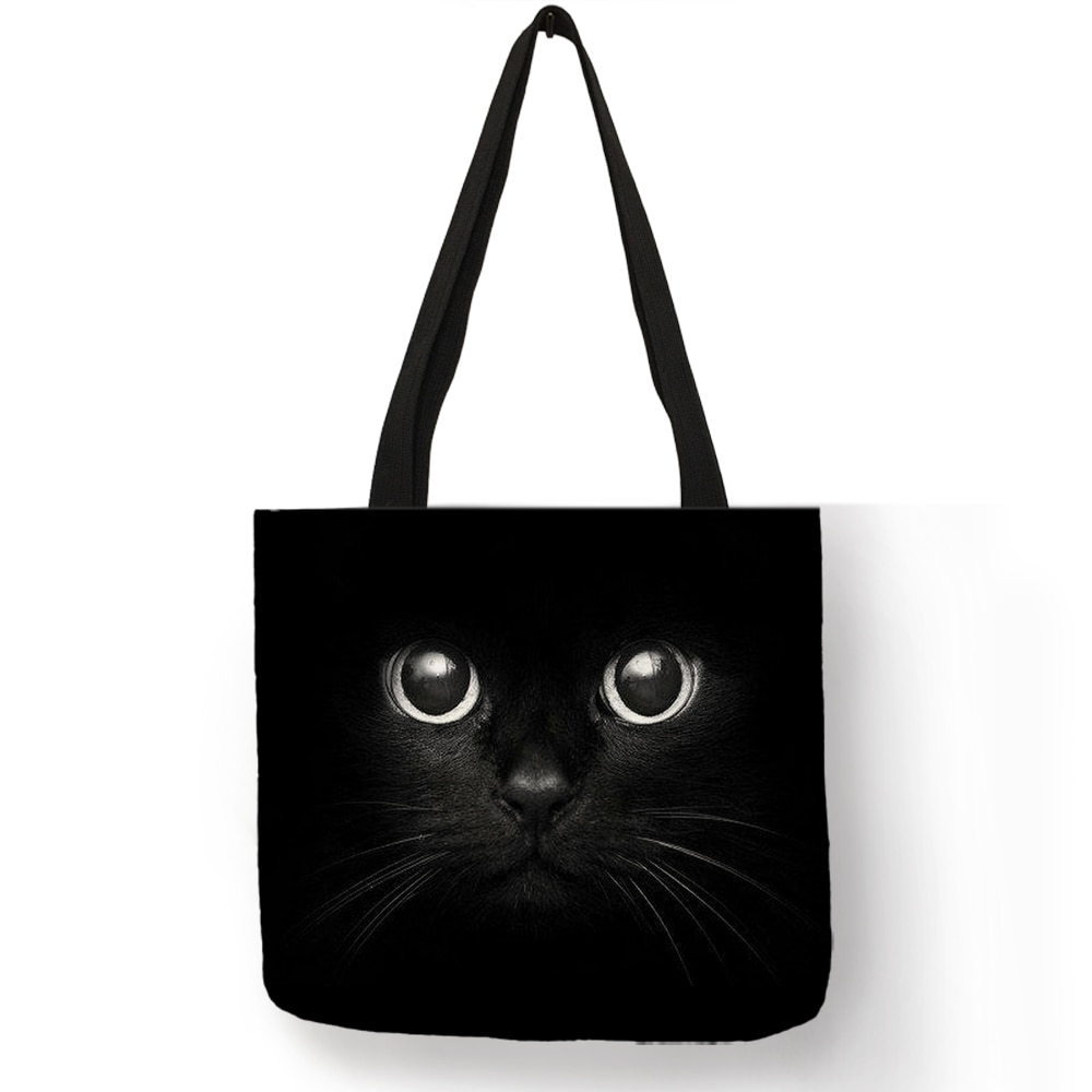 Black Cat Tote Bag