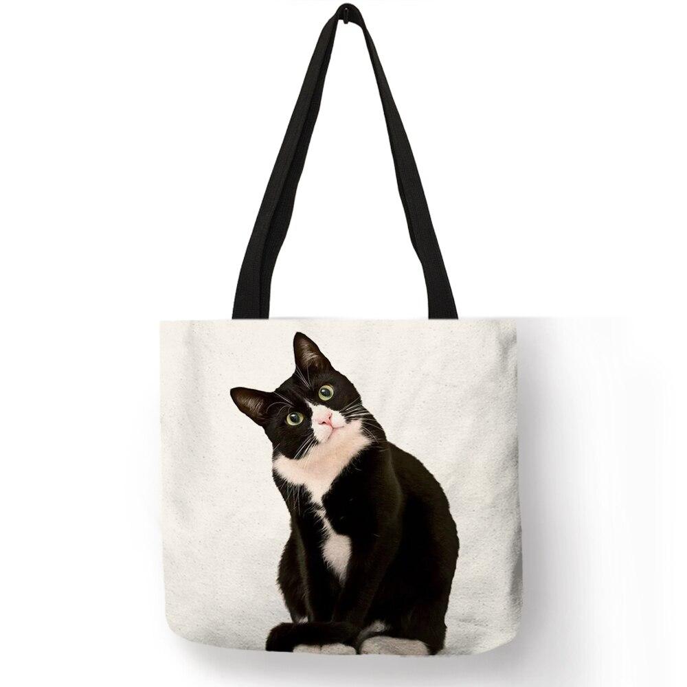 Black Cat Tote Bag