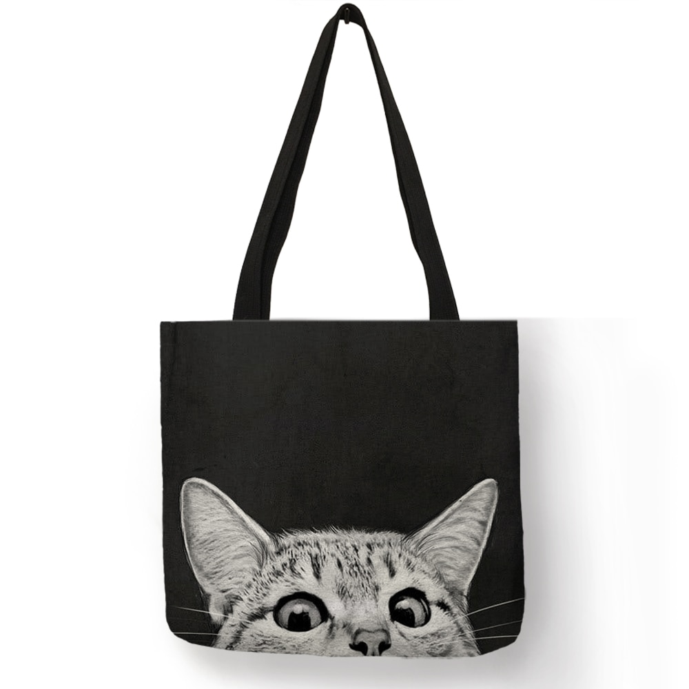 Black Cat Tote Bag