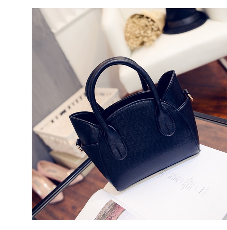 Cartoon Cat Shaped Top-Handle Bag