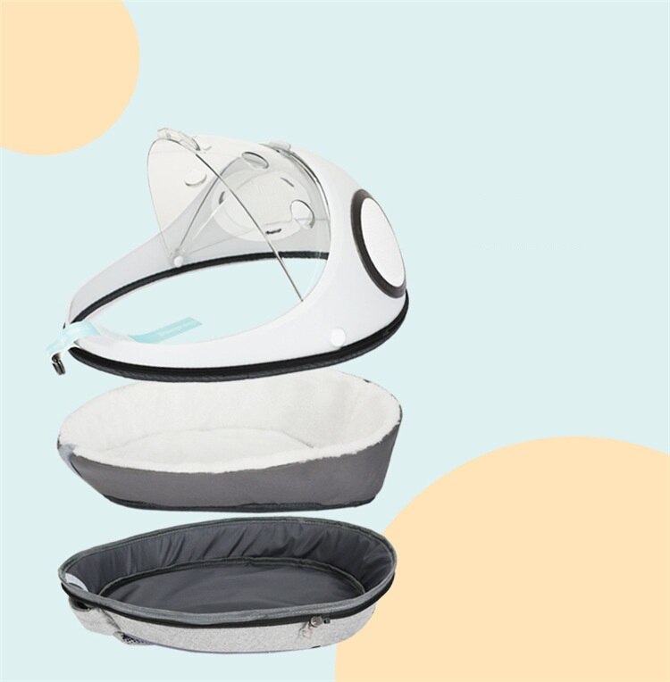 Streamlined Transparent Cat Carrier Backpack