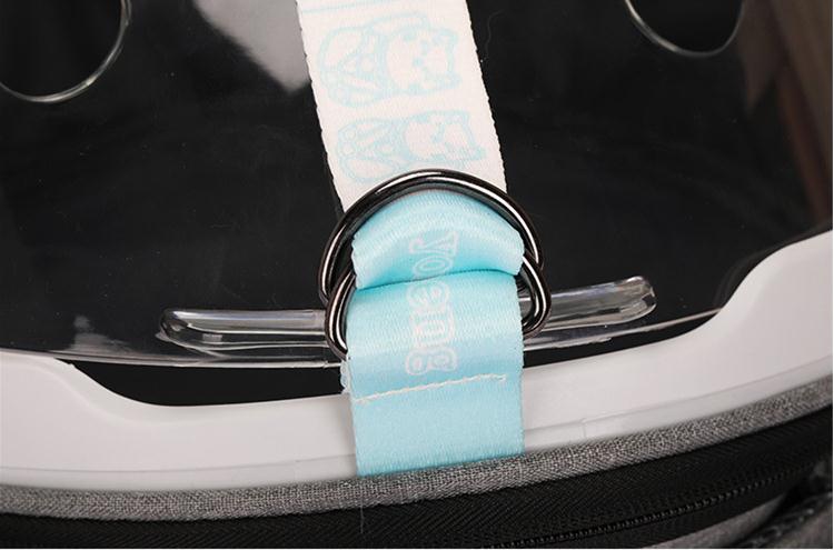 Streamlined Transparent Cat Carrier Backpack