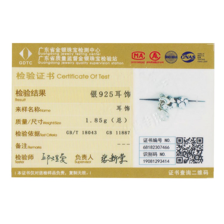 Dazzling Silver Cat Stud Earrings