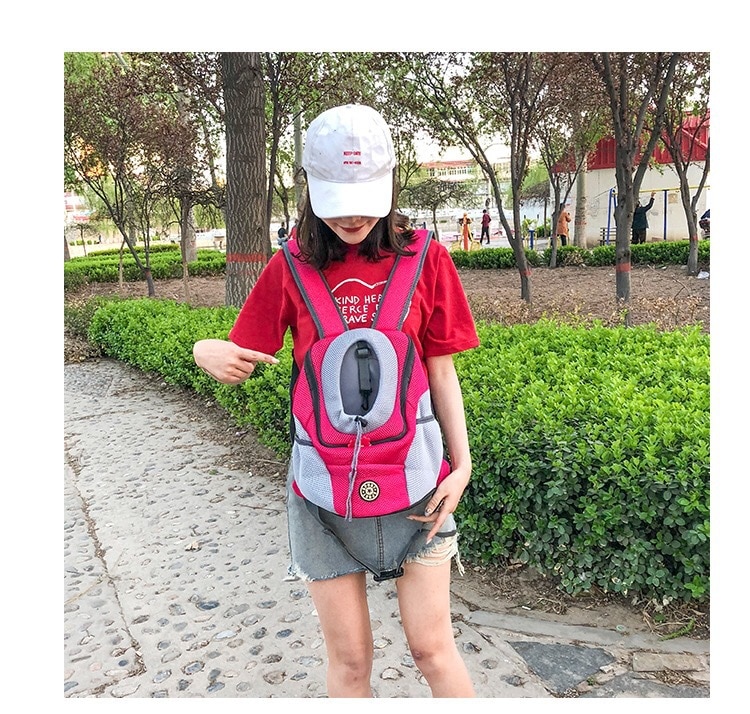 Dogs Breathable Carrying Backpack