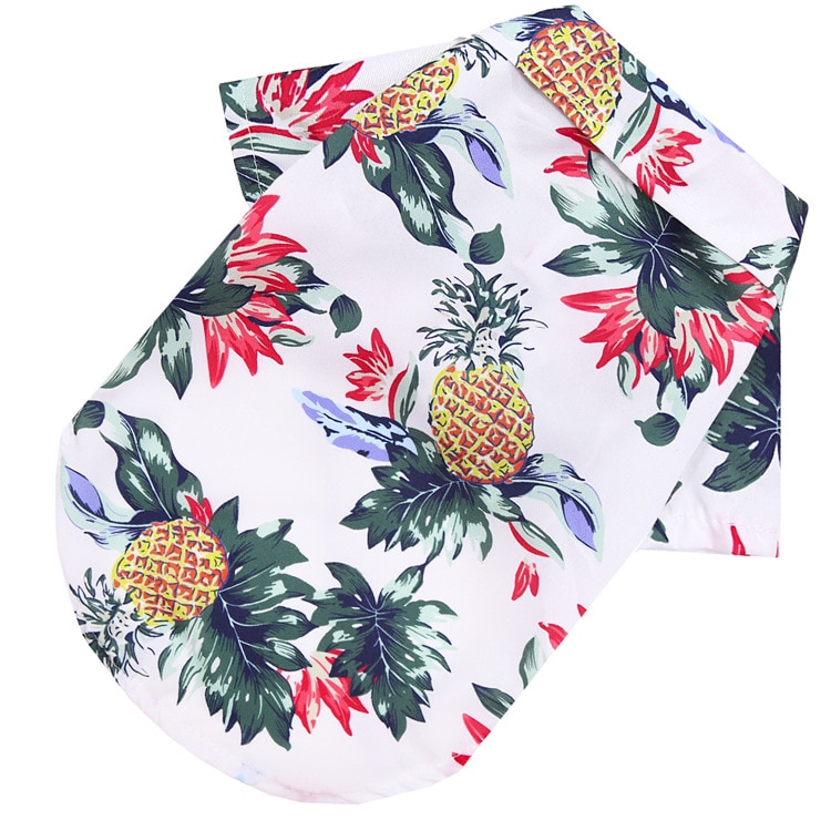 Hawaiian Style Summer Cat Shirt