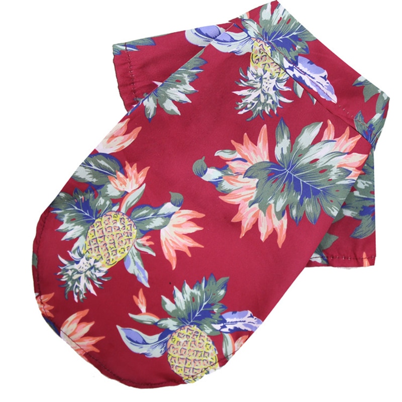 Hawaiian Style Summer Cat Shirt