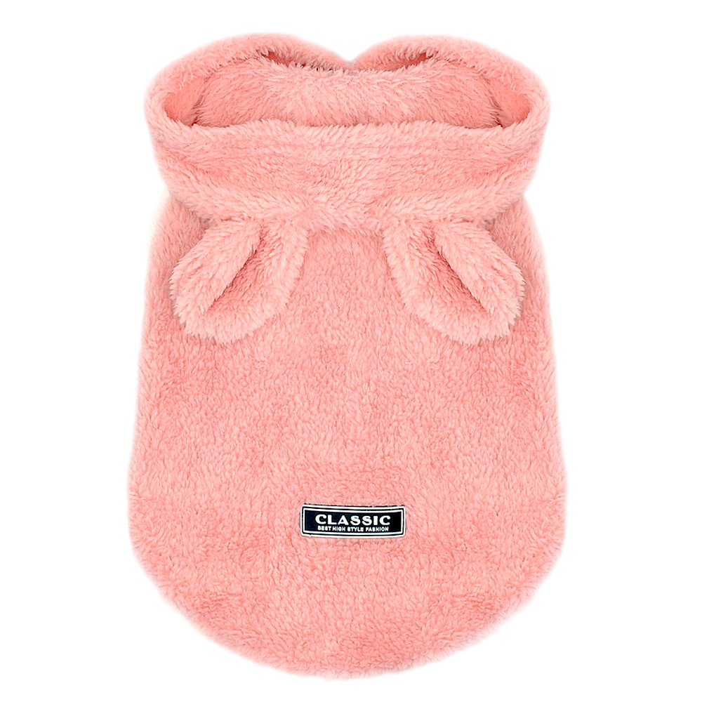 Cat's Cute Ears Hood Plush Jacket