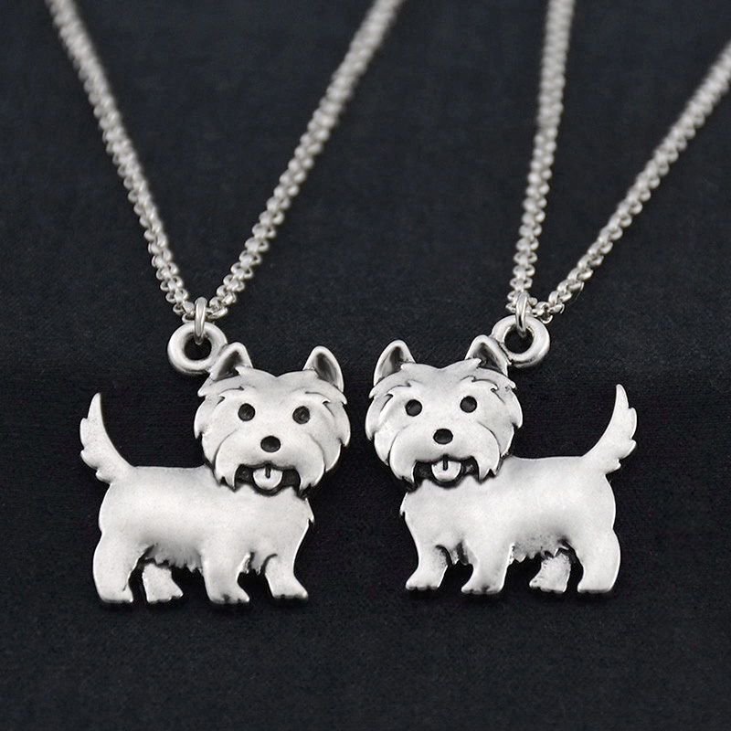 Lovely Dog Pendant Necklace