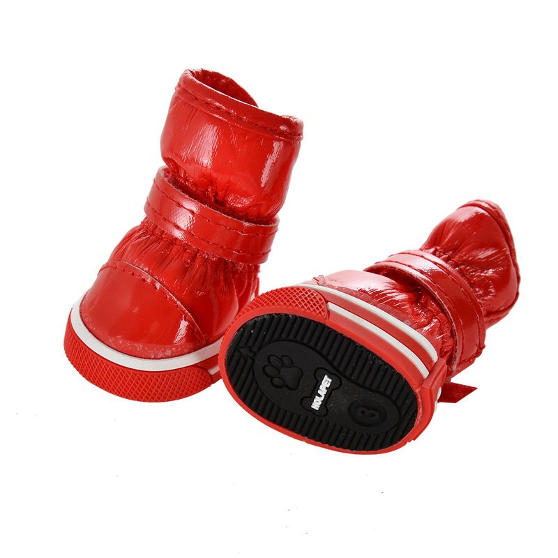 Warm Anti Slip Shoes for Dogs 4 pcs Set Warm Anti Slip Shoes for Dogs 4 pcs Set