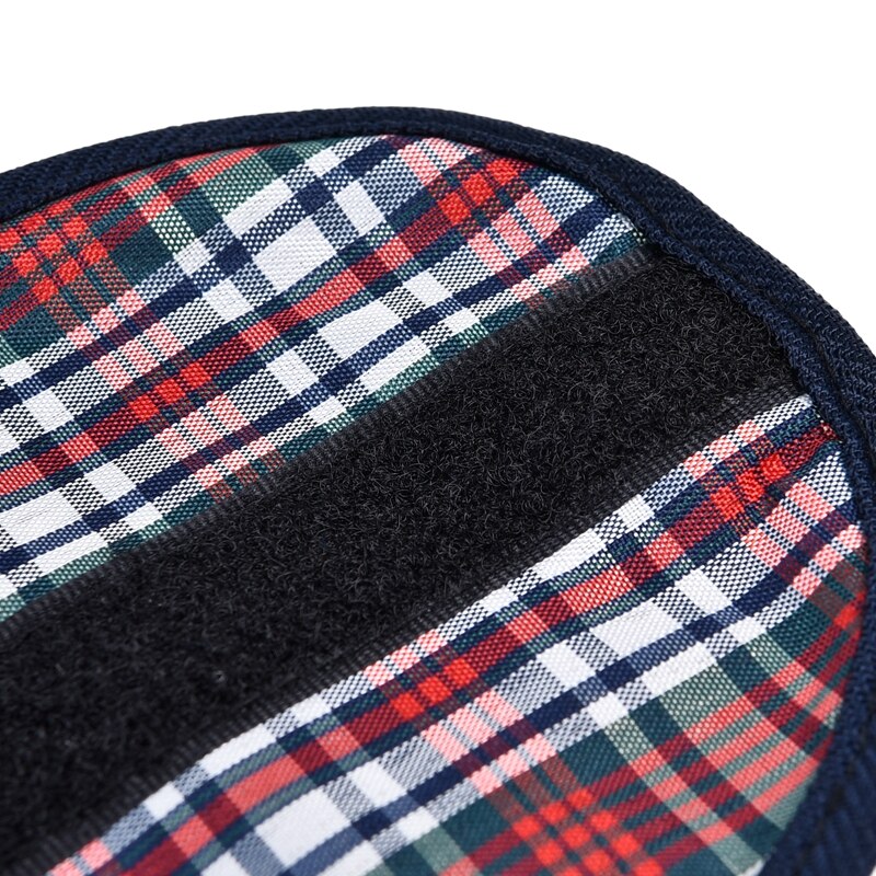 Reflective Plaid Dog Raincoat