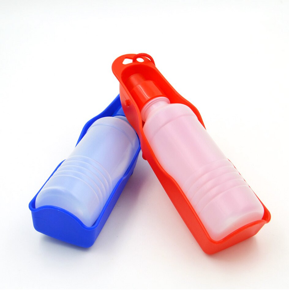 Solid Color Dog Water Bottle