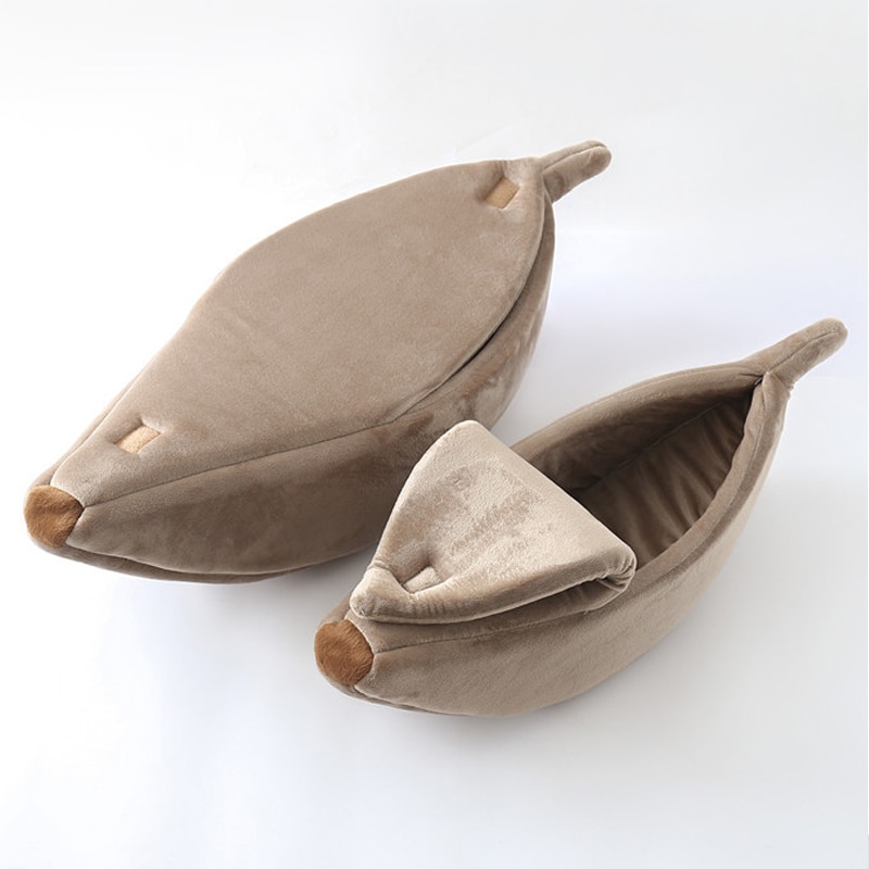 Banana Shaped Cat Bed Banana Shaped Cat Bed