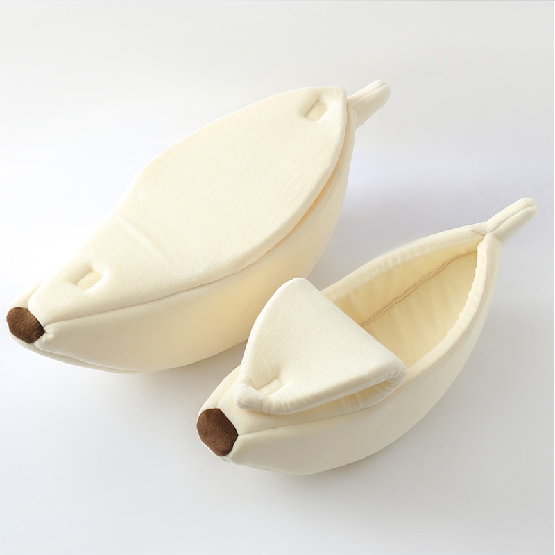 Banana Shaped Cat Bed Banana Shaped Cat Bed