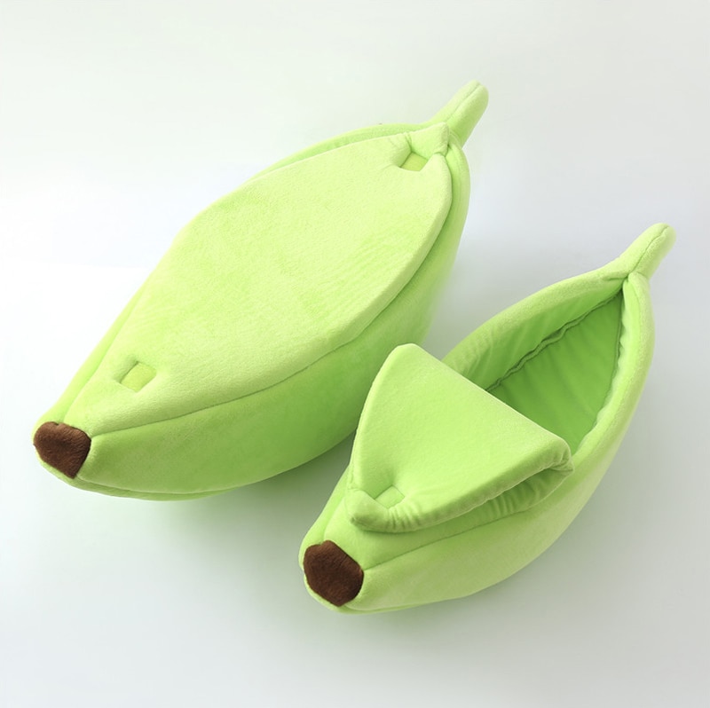 Banana Shaped Cat Bed Banana Shaped Cat Bed