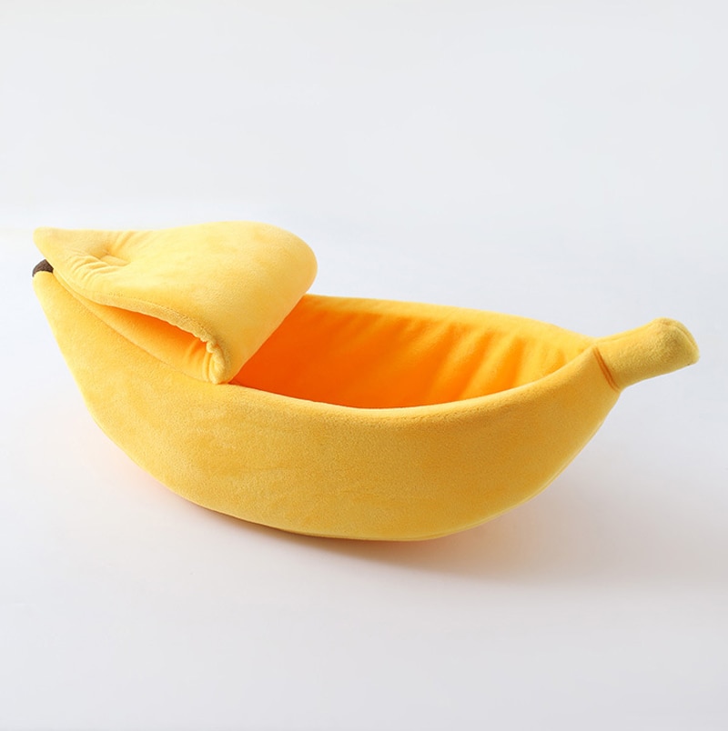 Banana Shaped Cat Bed Banana Shaped Cat Bed