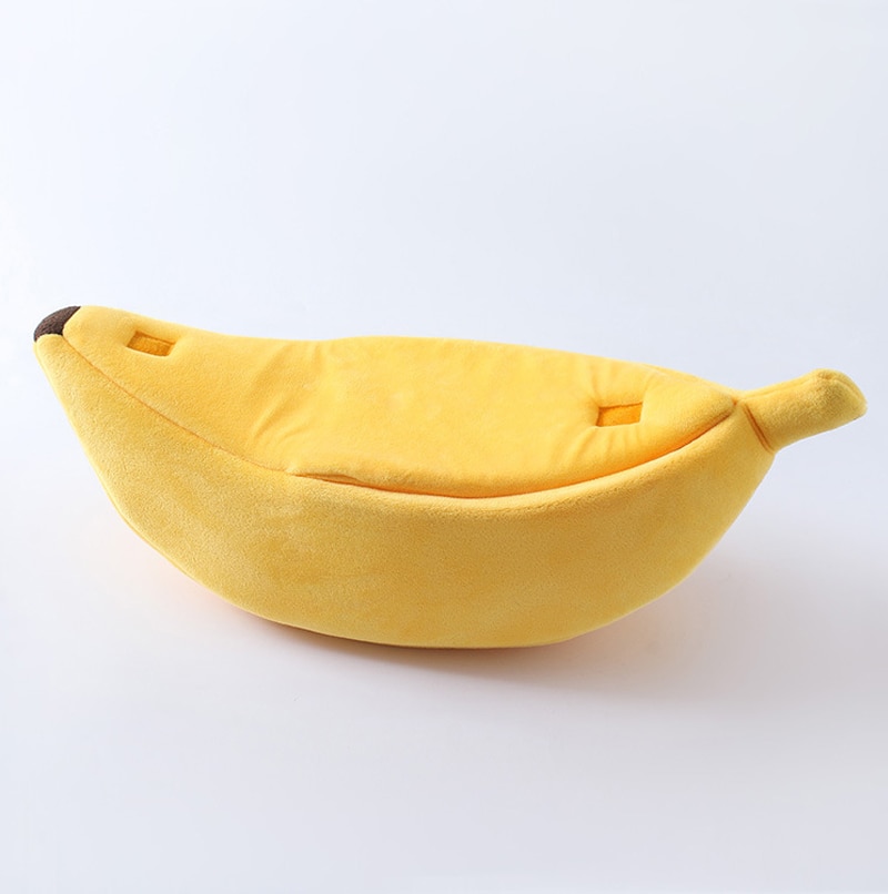 Banana Shaped Cat Bed Banana Shaped Cat Bed