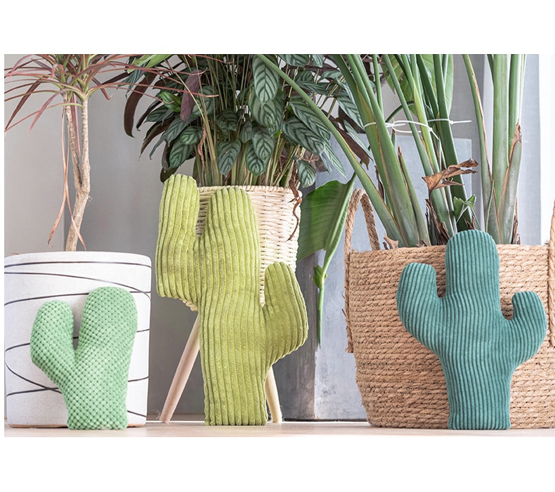 Cactus Catnip Cat Plush Toy