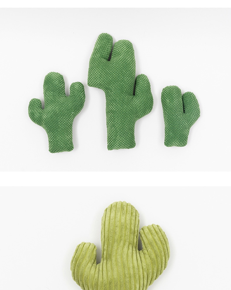 Cactus Catnip Cat Plush Toy