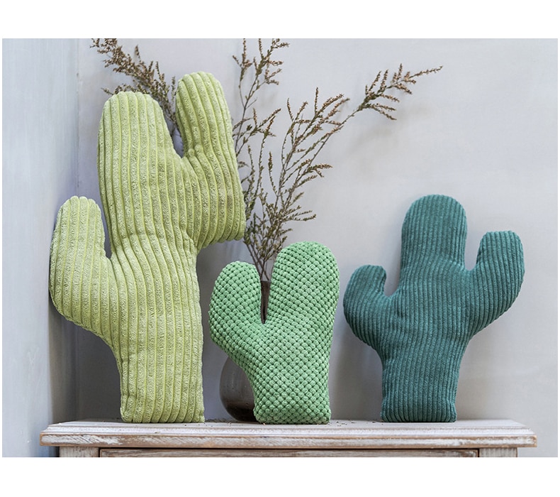 Cactus Catnip Cat Plush Toy