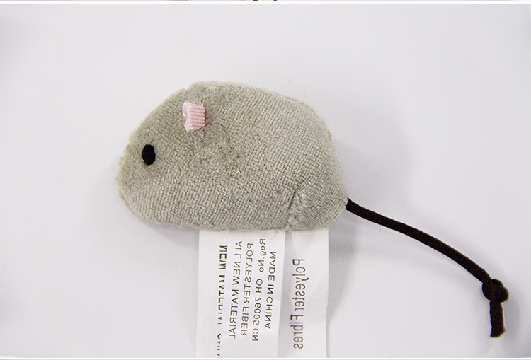 Plush Mouse Cat Toy 3 Pcs Set