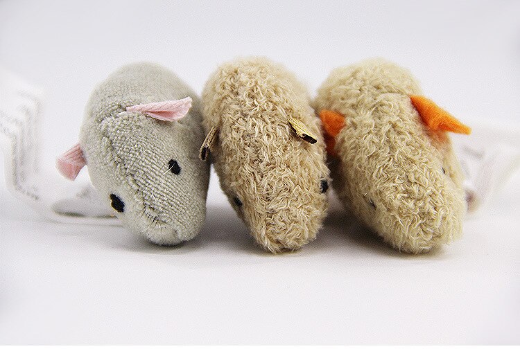 Plush Mouse Cat Toy 3 Pcs Set
