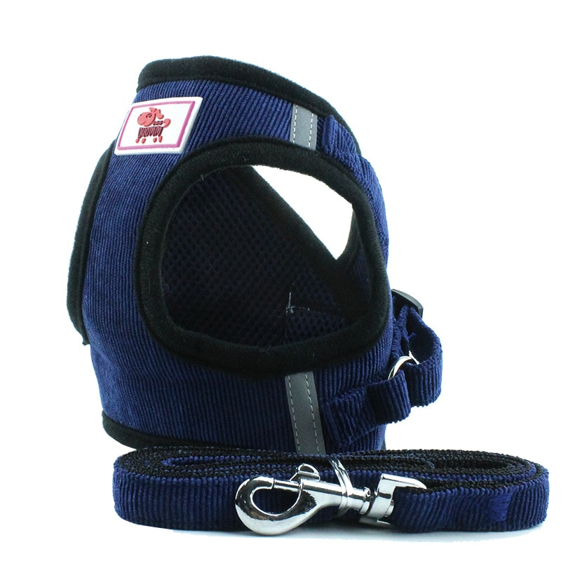 Dogs Soft Breathable Harness with Leash