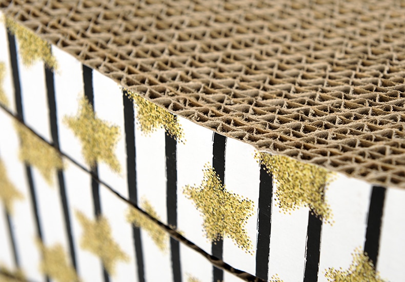 Corrugated Cardboard Cat Scratching Boards Pair