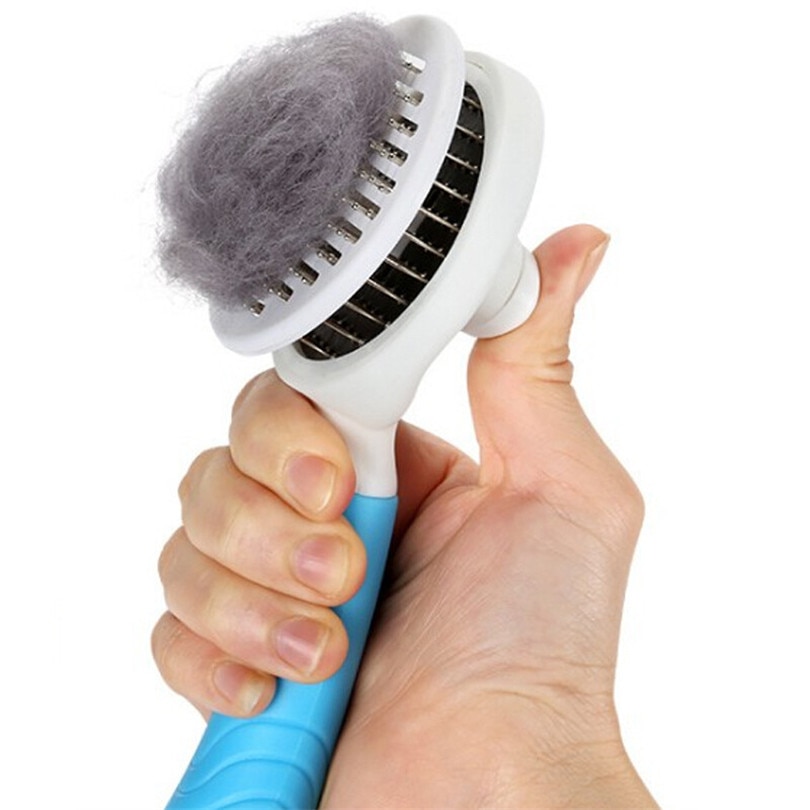 Self Cleaning Hair Shedding Dog Comb