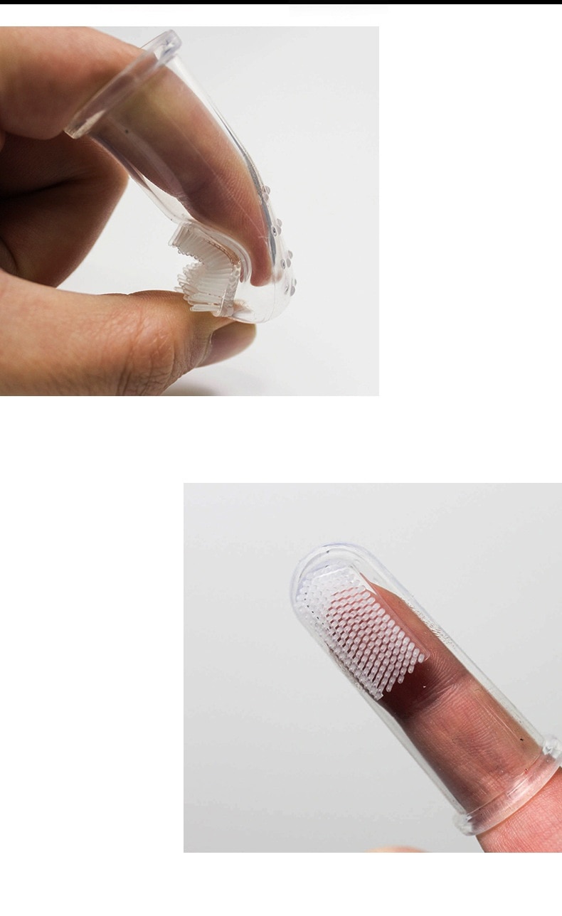 Dog's Silicone Tooth Brush