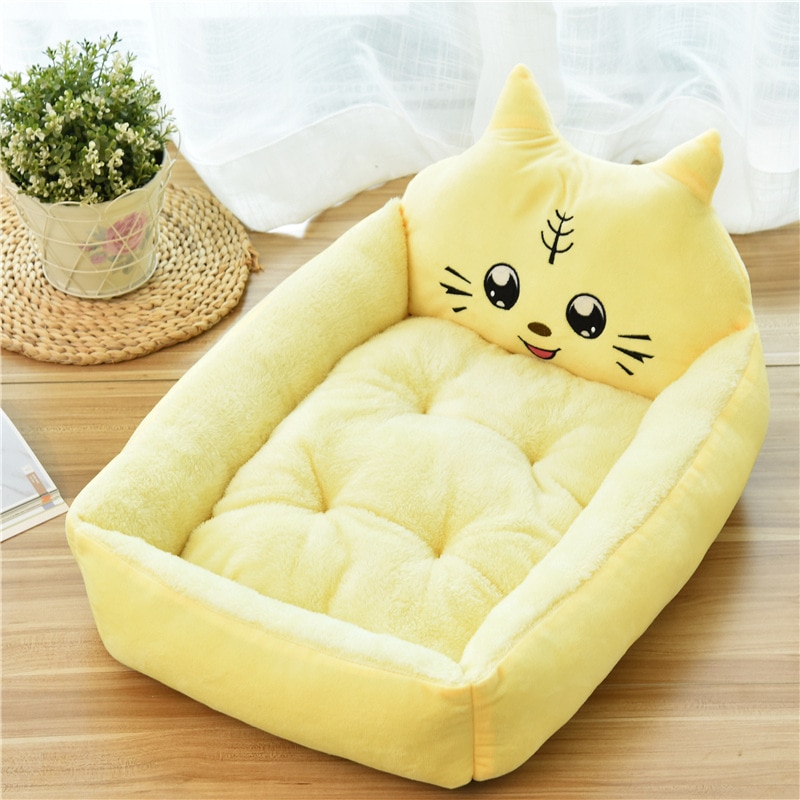 Cartoon Soft Dogs Bed