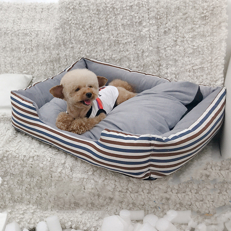 Cozy Warm Breathable Removable Dog House Bed