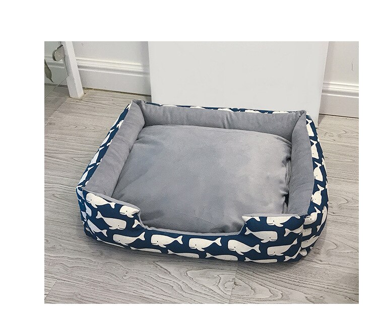 Cozy Warm Breathable Removable Dog House Bed