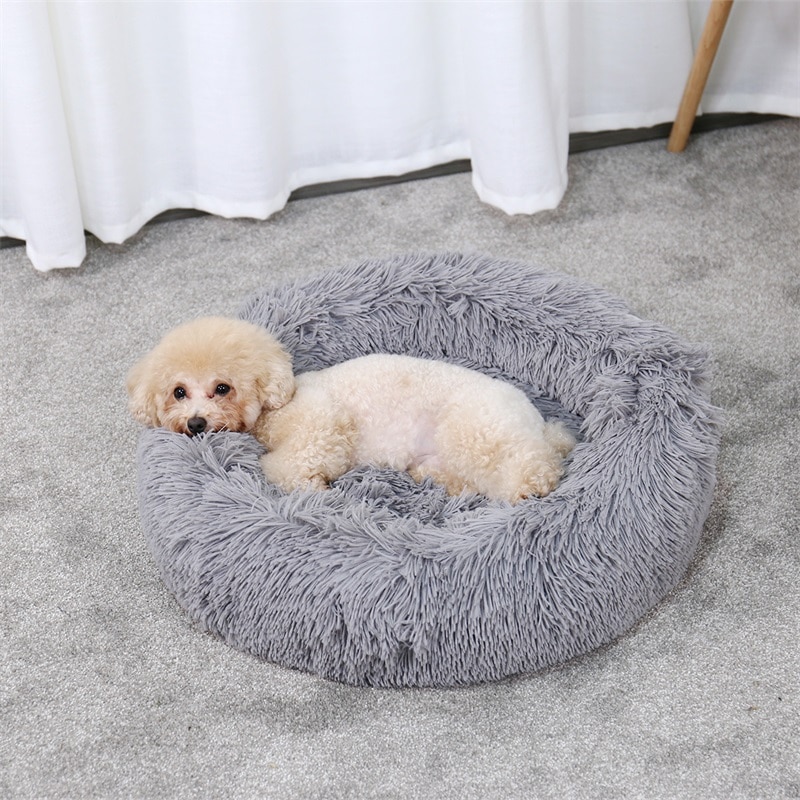 Luxury Super Warm Breathable Dog Round Beds