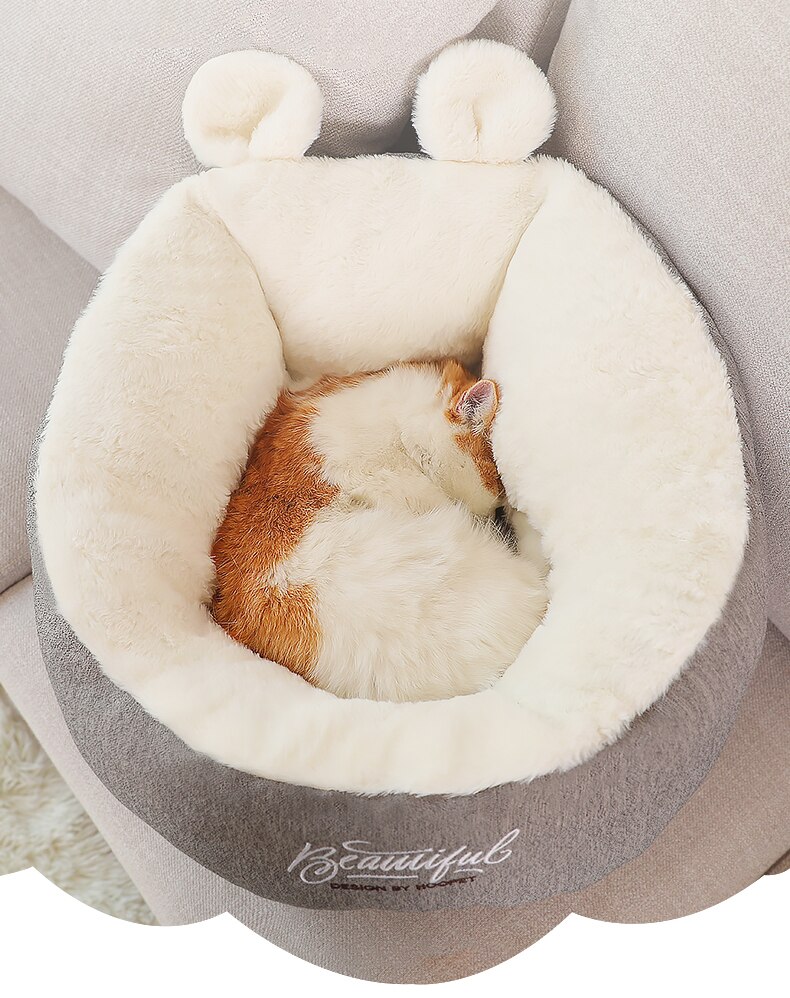 Soft Fleece Sleeping Bed