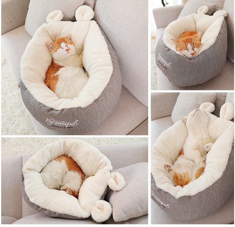 Soft Fleece Sleeping Bed
