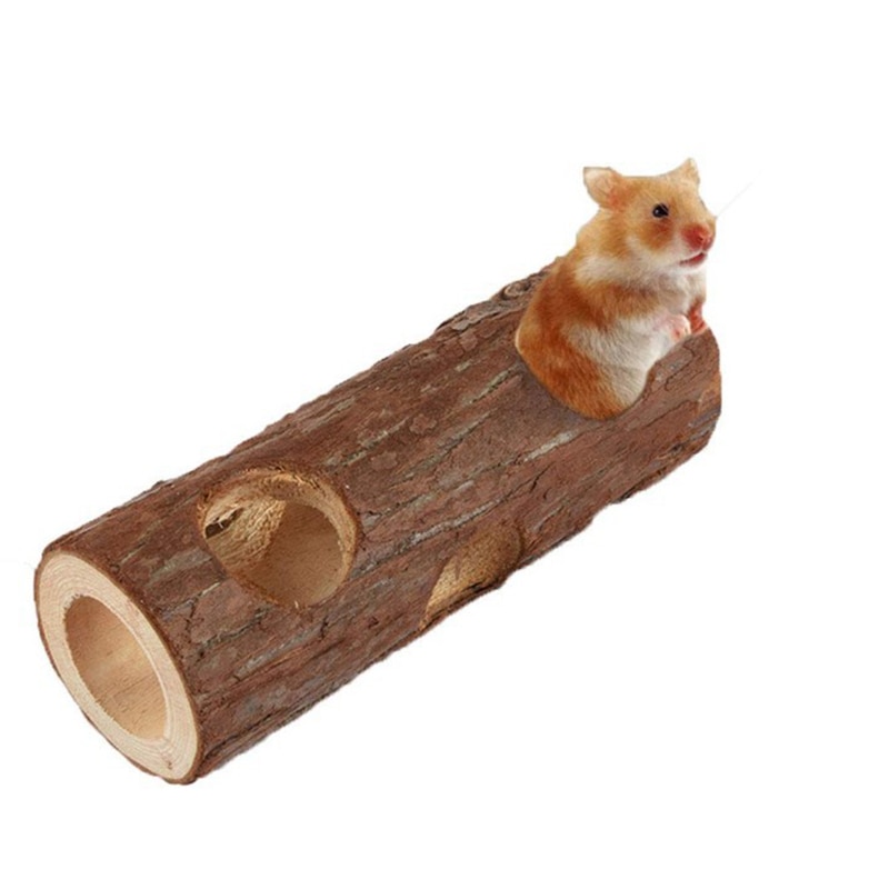 Wooden Tunnel for Small Pets
