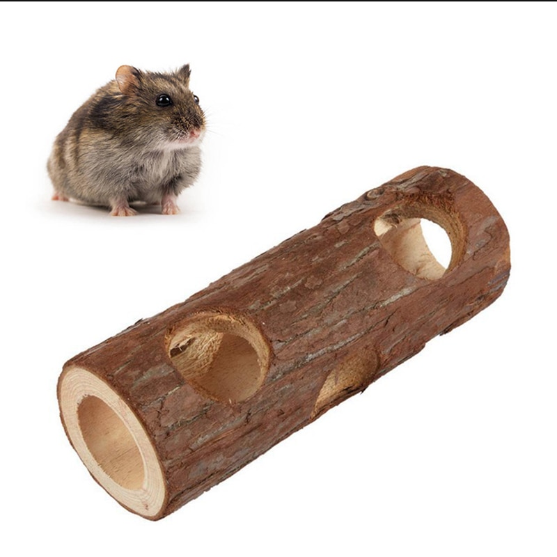 Wooden Tunnel for Small Pets