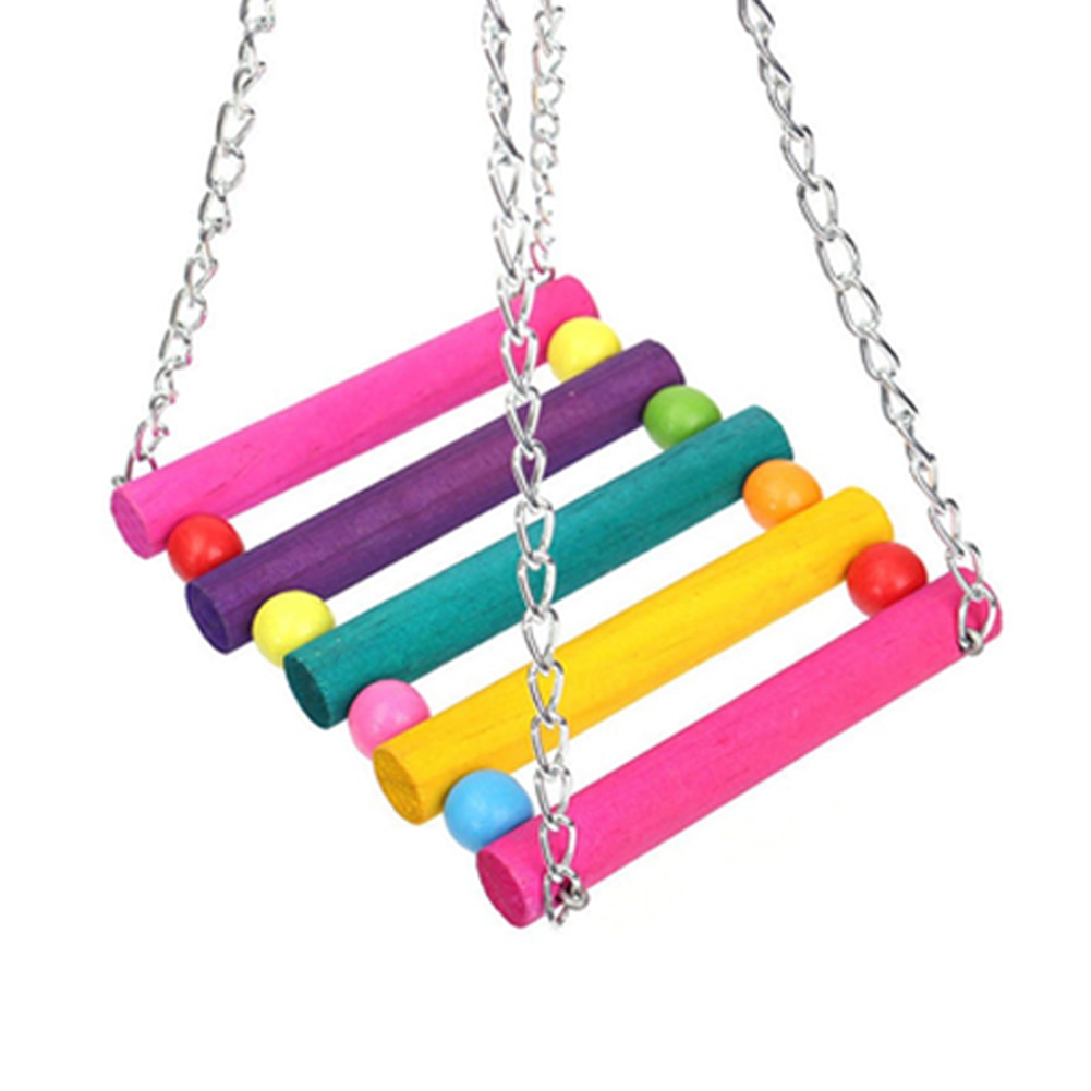 Bird's Rainbow Swing Toy