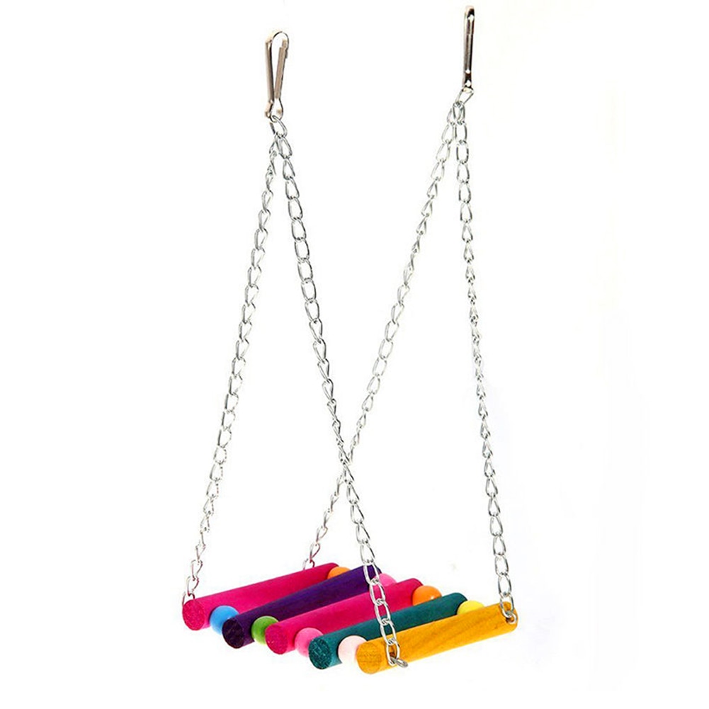 Bird's Rainbow Swing Toy