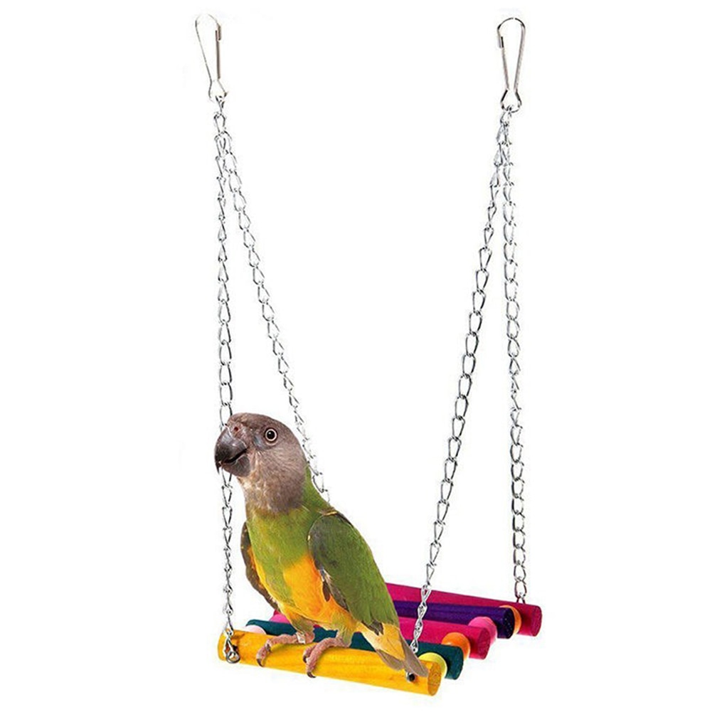 Bird's Rainbow Swing Toy