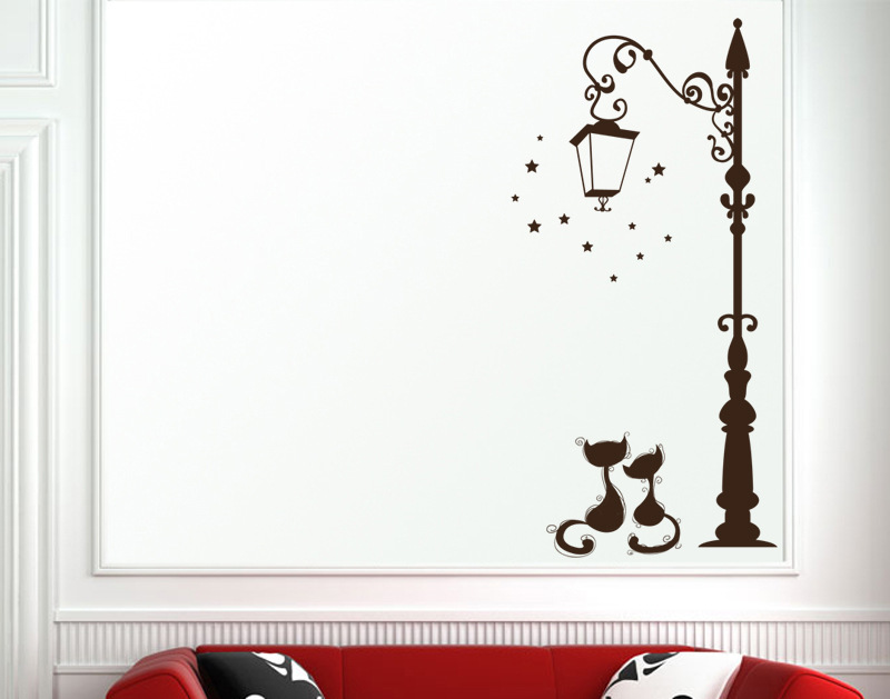 Cats Shaped Wall Sticker
