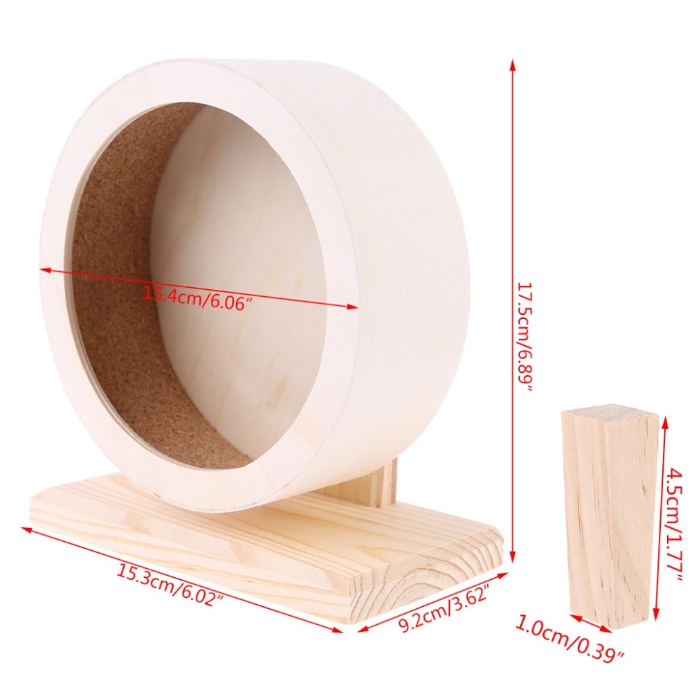 Hamster Wooden Exercise Wheel