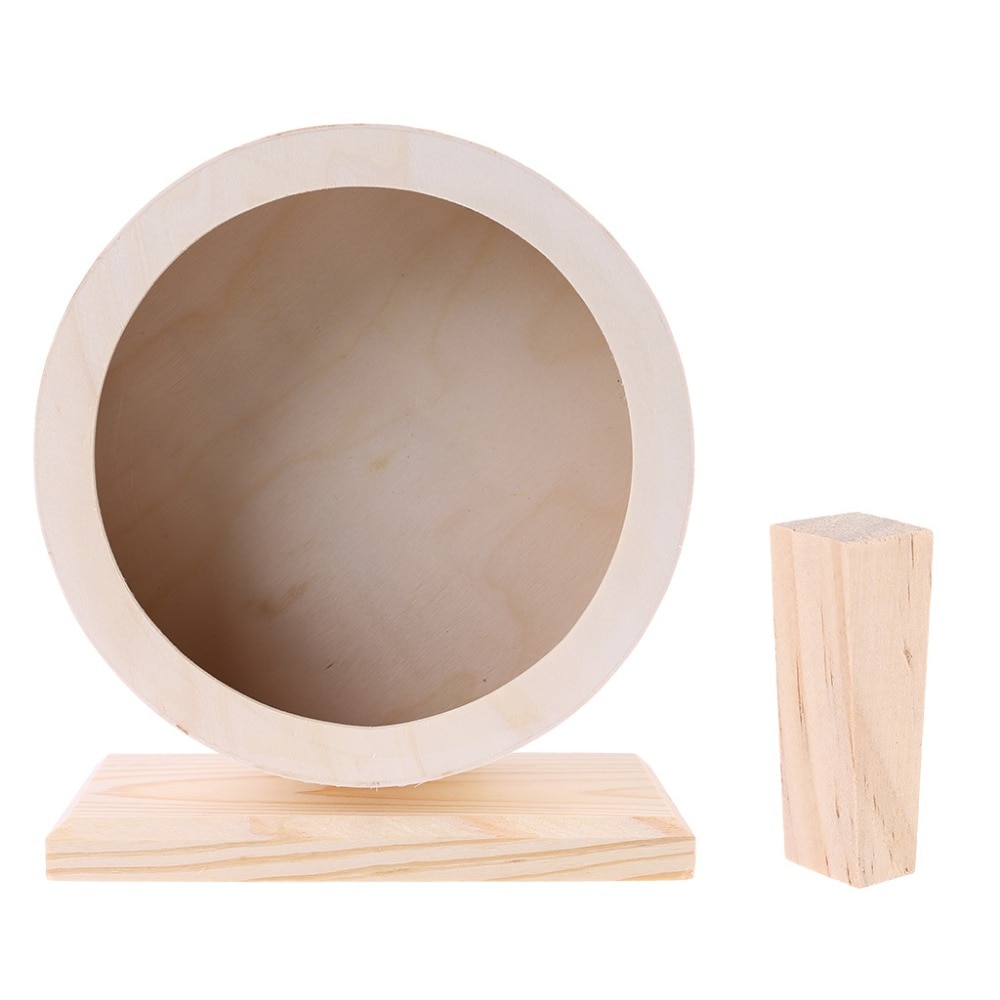 Hamster Wooden Exercise Wheel