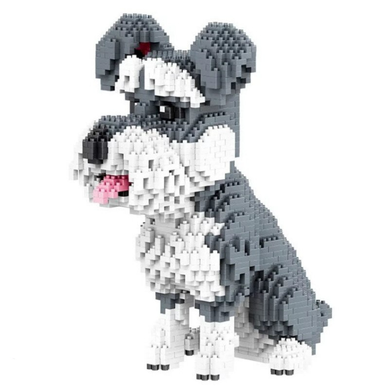 Dog Pattern Building Blocks Kit