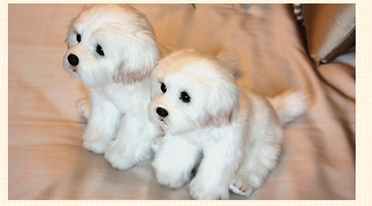 Fluffy Dog Plush Toy