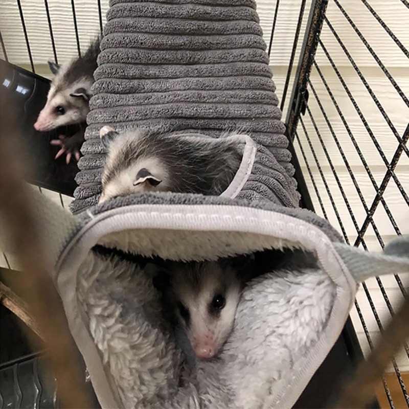 Warm Hammock Tunnel for Small Animals